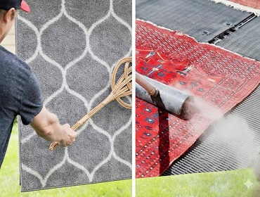 مقایسه روش ‌های گردگیری کوبشی و هوایی؛ کدام شیوه برای فرش ایمن ‌تر است؟