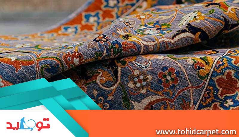 مراحل آهار زنی در قالیشویی 